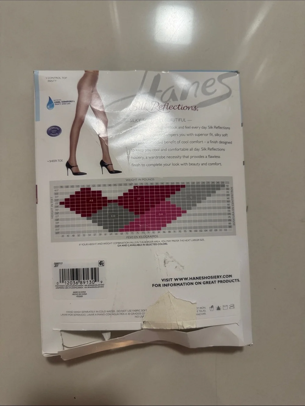 Hanes pk/3 Pantyhose